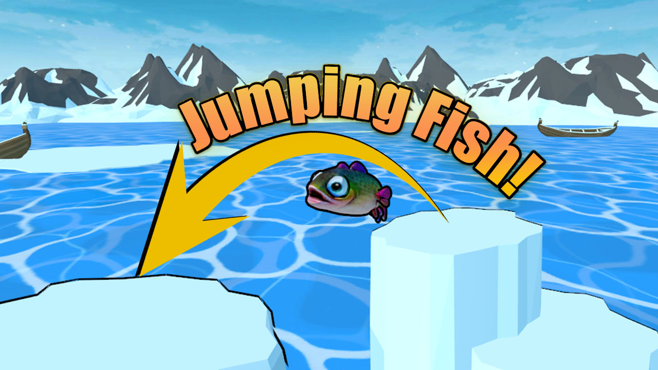 Jumping Fish: Ragdoll 3d